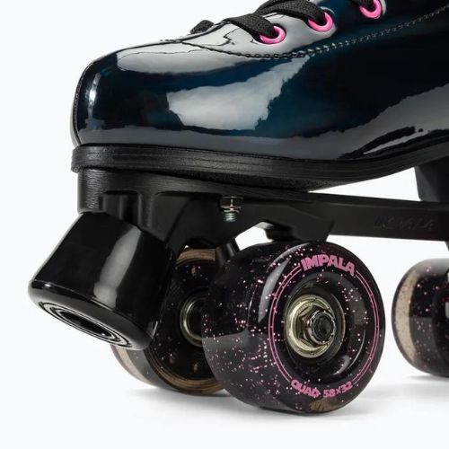 Patine pentru femei IMPALA Quad Skate negru holografic