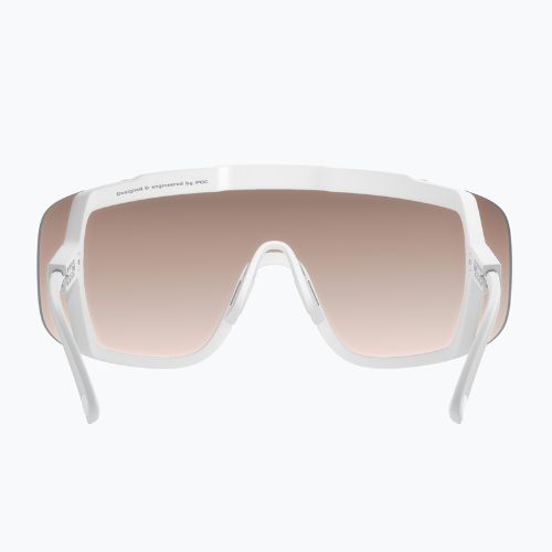 Ochelari de soare POC Devour hydrogen white/clarity trail /partly sunny silver