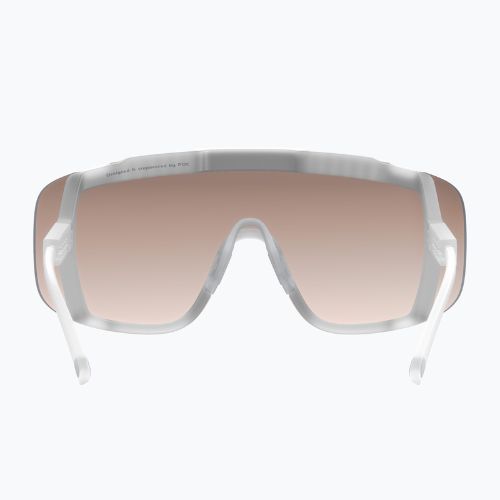 Ochelari de soare POC Devour transp crystal/clarity trail/partly sunny silver