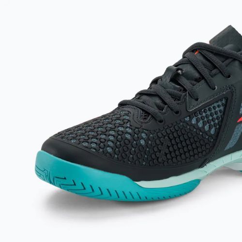 Încălțăminte de tenis pentru bărbați Mizuno Wave Exceed Tour 5 AC collegiate blue/soleil/tanager turquoise