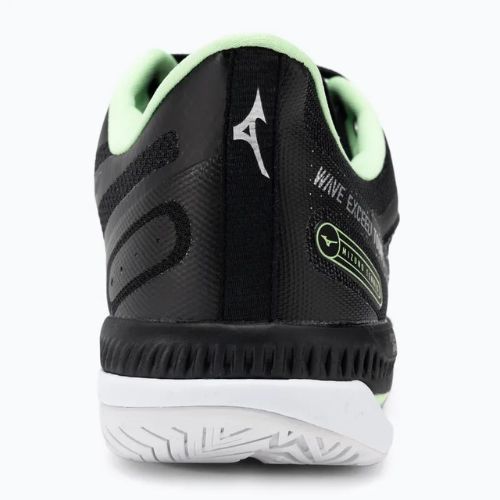 Încălțăminte de tenis pentru bărbați Mizuno Wave Exceed Tour 5 AC black/silver/techno green
