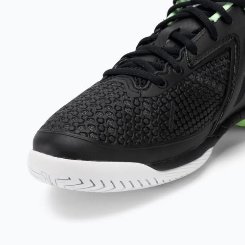 Încălțăminte de tenis pentru bărbați Mizuno Wave Exceed Tour 5 AC black/silver/techno green