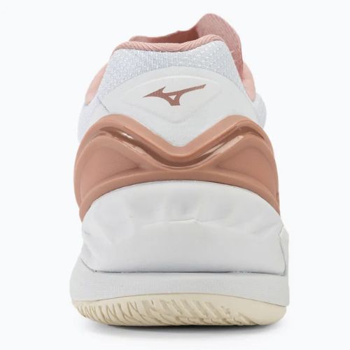 Încălțăminte de handbal pentru femei Mizuno Wave Stealth Neo white/rose/snow white