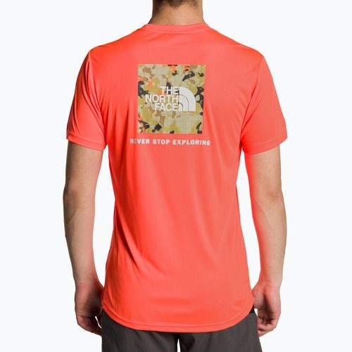 Tricou de antrenament pentru bărbați The North Face Reaxion Red Box vivid flame