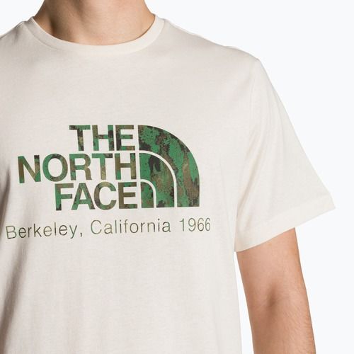 Tricou pentru bărbați The North Face Berkeley California white dune/optic emeral