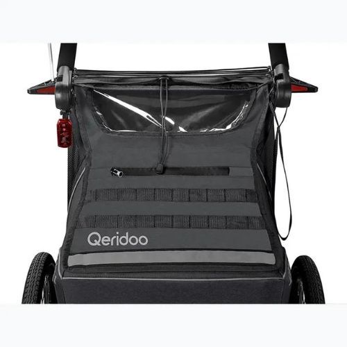 Remorcă pentru bicicletă Qeridoo Kidgoo 2 dark steel grey