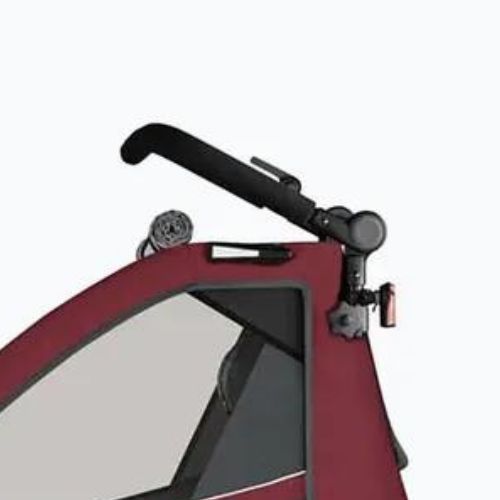 Remorcă pentru bicicletă Qeridoo Sportrex 2 cayenne red