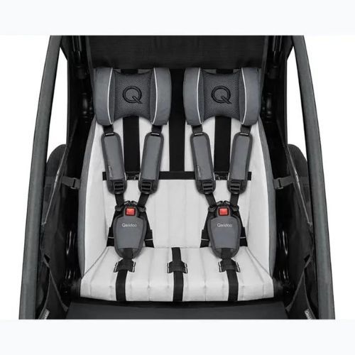 Remorcă pentru bicicletă Qeridoo Sportrex 2 cayenne red