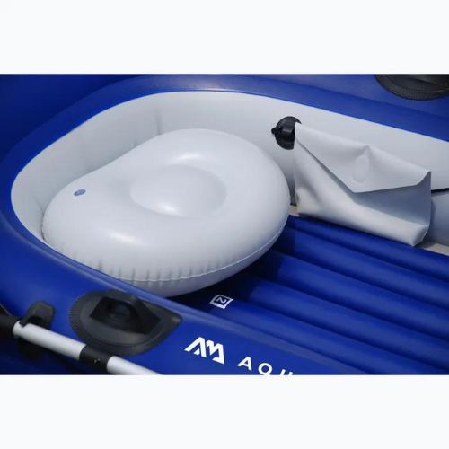Barcă 3-persoane cu motor Aqua Marina Wildriver blue