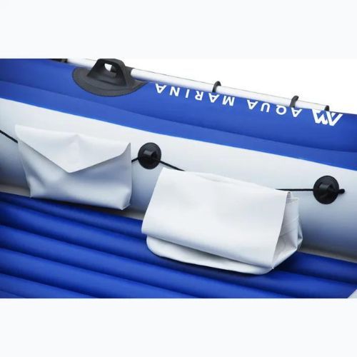 Barcă 3-persoane cu motor Aqua Marina Wildriver blue