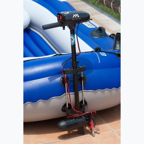 Barcă 3-persoane cu motor Aqua Marina Wildriver blue