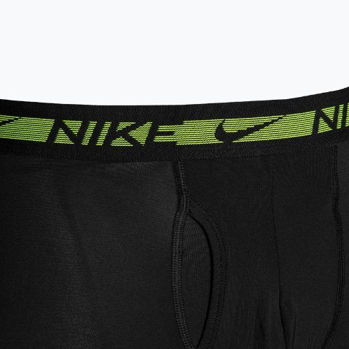 Boxeri pentru bărbați Nike Dri-FIT Ultra Stretch Micro Trunk 3 pary black/volt/blue/red