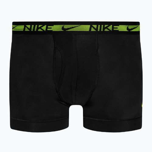 Boxeri pentru bărbați Nike Dri-FIT Ultra Stretch Micro Trunk 3 pary black/volt/blue/red