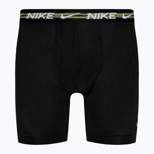 Boxeri pentru bărbați Nike Dri-FIT Ultra-Stretch Micro Brief 3 pary laser fuchsia/court blue/black
