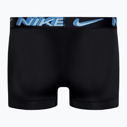 Boxeri pentru bărbați Nike Dri-Fit Essential Micro Trunk 3 pary stadium green/pink rise/black 3d
