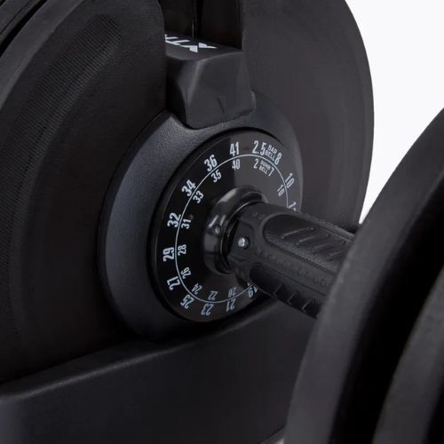 Halteră/bară 2w1 XTREXO TRX-ABD40 1-40 kg negru/portocaliu