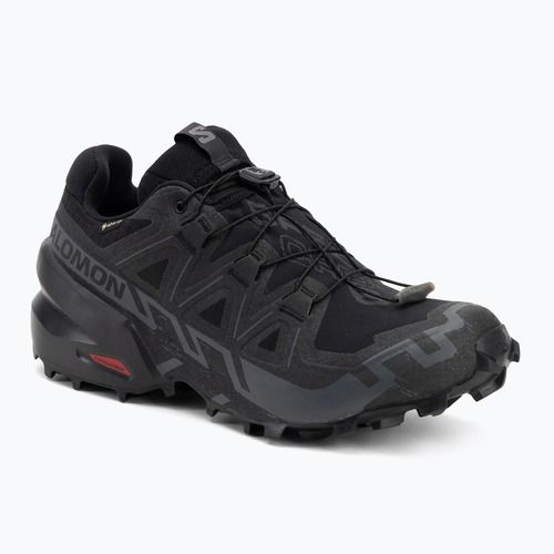 Pantofi de alergare pentru femei Salomon Speedcross 6 GTX negru/negru/fan