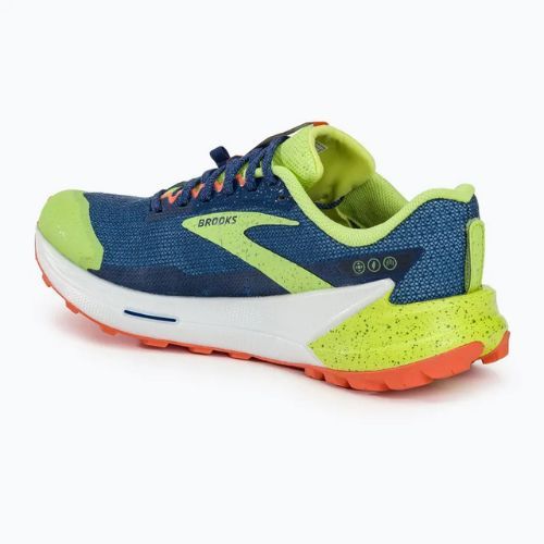 Brooks Catamount 2 pantofi de alergare pentru bărbați navy/firecracker/sharp green