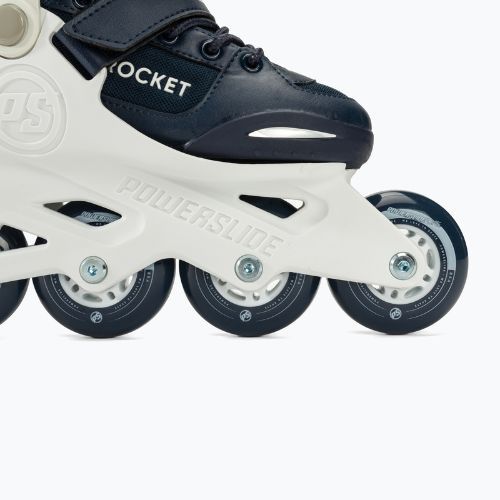 Powerslide Rocket patine cu role pentru copii alb/albastru marin