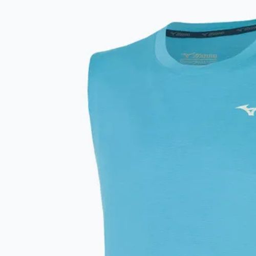 Tank top de alergat pentru bărbați Mizuno Impulse Core maui blue