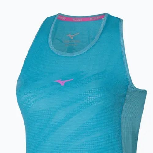 Tank top de alergat pentru femei Mizuno Aero Tank maui blue