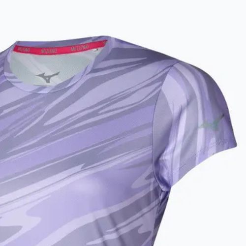 Tricou de alergat pentru femei Mizuno Core Graphic Tee pastel lilac
