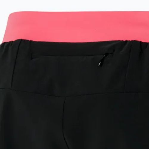Pantaloni scurți de alergat pentru femei  Mizuno Alpha 4.5 black/coral