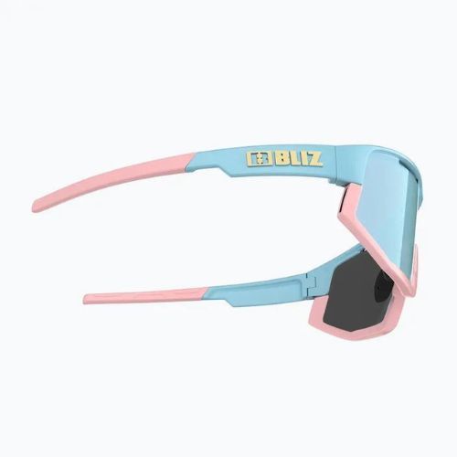 Ochelari de soare Bliz Fusion albastru pastel/albastru fumuriu/albastru gheață multiplu