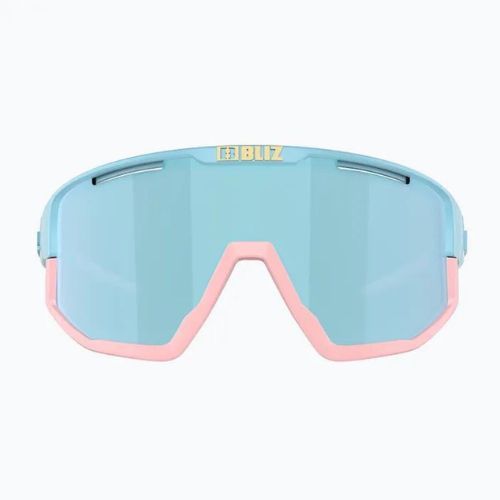 Ochelari de soare Bliz Fusion albastru pastel/albastru fumuriu/albastru gheață multiplu