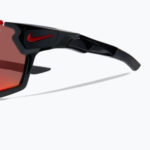 Ochelari de soare  Nike Show X Rush black/red mirror
