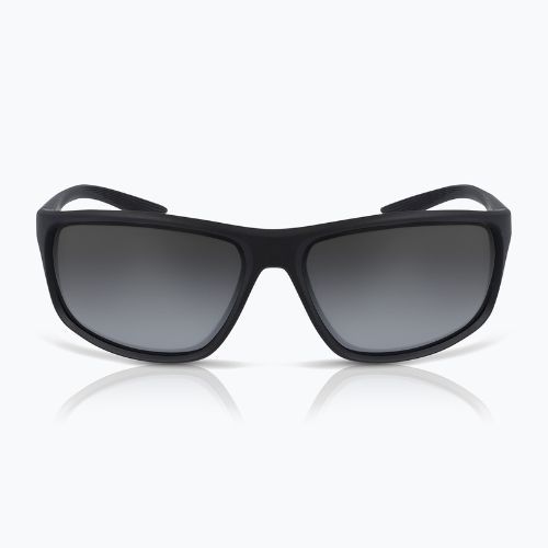 Ochelari de soare bărbați Nike Adrenaline negru mat/gri cu oglindă argintie pentru bărbați