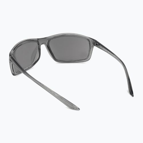Ochelari de soare bărbați Nike Adrenaline shiny crystal cool grey/grey w/silver mirror pentru bărbați