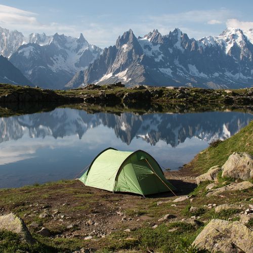 Cort de camping pentru 2-persoane Vango Scafell 200 pamir green