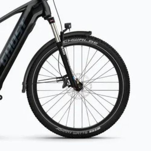 Bicicleta electrică GHOST E-Teru Advanced EQ negru/gri închis mat/lucios