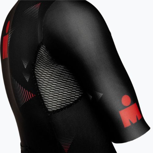 Tricou de ciclism pentru bărbați Quest Race Line France Iron Man black