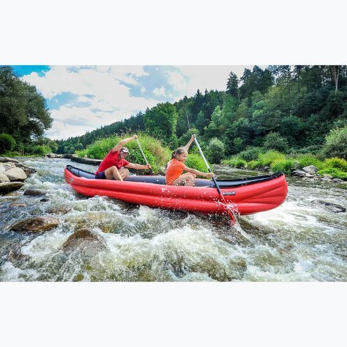 Caiac gonflabil pentru 3-persoane Gumotex Scout Standard red