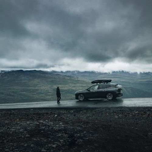 Cutie de acoperiș Thule Motion 3 L negru lucios