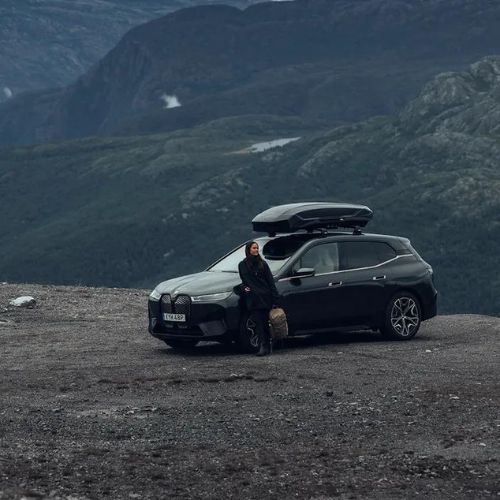 Cutie de acoperiș Thule Motion 3 M negru lucios