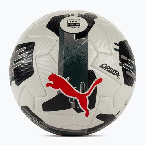 Minge de fotbal PUMA Orbita 1 TB FIFA Quality Pro puma white/puma black mărimea 5