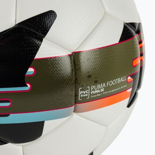 Minge de fotbal PUMA Orbita 3 TB FIFA Quality puma white/multicolor mărimea 4