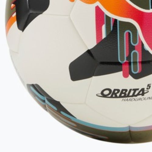 Minge de fotbal PUMA Orbita 5 TB Hardground puma white/multicolor mărimea 5