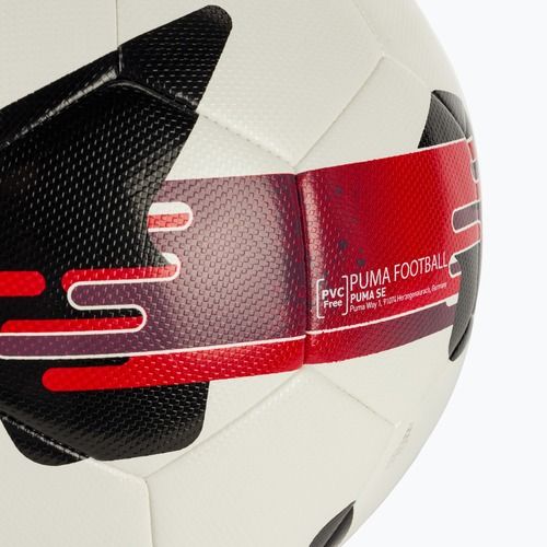 Minge de fotbal PUMA Orbita 5 Fusion puma white/puma red mărimea 5