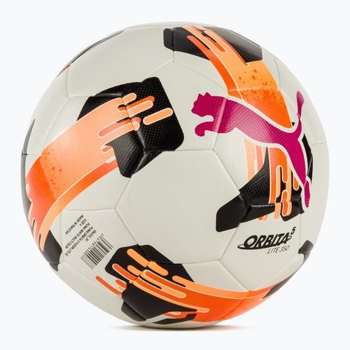 Minge de fotbal  PUMA Orbita 5 Fusion Lite 350 puma white/multicolor mărimea 4