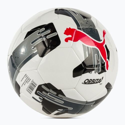 Minge de fotbal PUMA Orbita 6 MS puma white/puma black mărimea 3