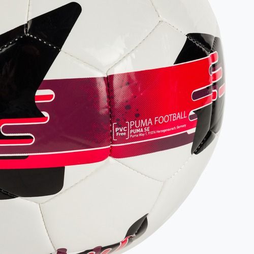 Minge de fotbal PUMA Orbita 6 MS puma white/puma red mărimea 3