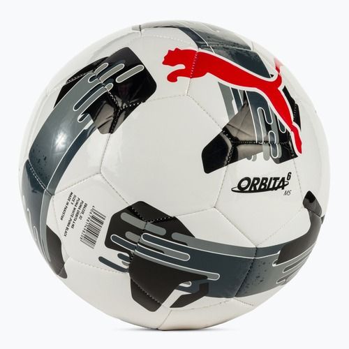 Minge de fotbal PUMA Orbita 6 MS puma white/puma black mărimea 5