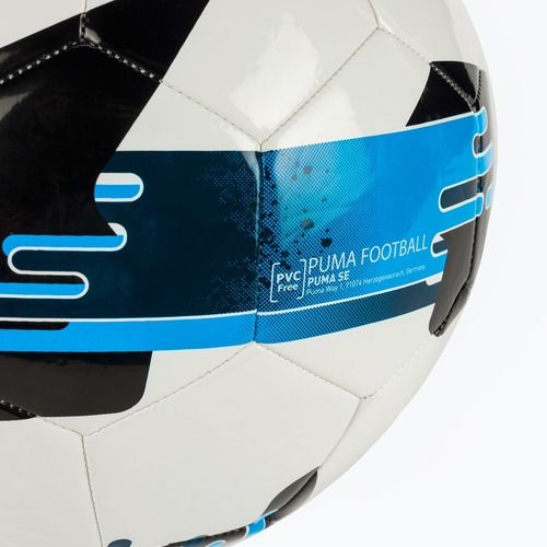 Minge de fotbal PUMA Orbita 6 MS puma white/ignite blue mărimea 5