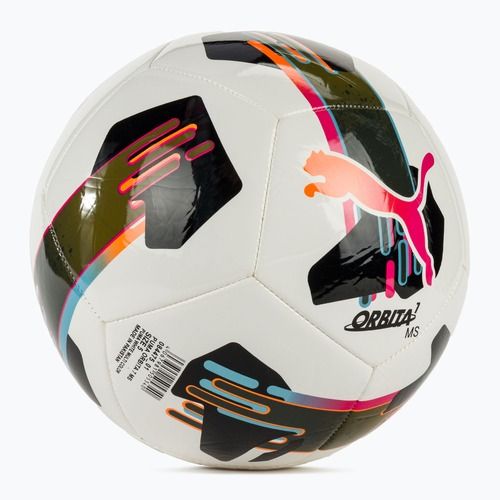 Minge de fotbal PUMA Orbita 7 MS puma white/multicolor mărimea 5