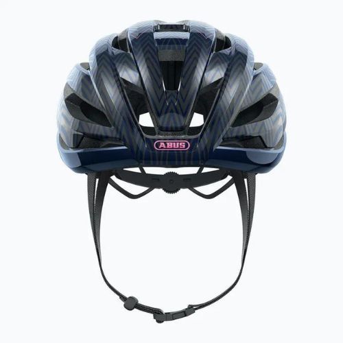 Cască de bicicletă ABUS StormChaser zigzag blue