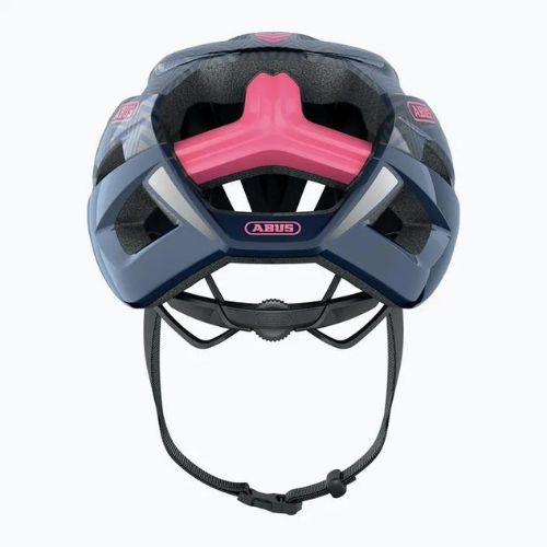 Cască de bicicletă ABUS StormChaser zigzag blue